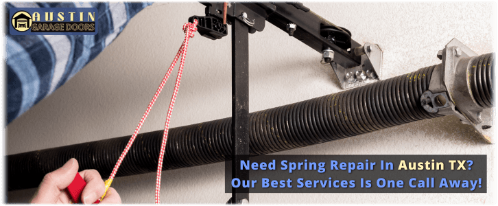 Broken Garage Door Spring Austin